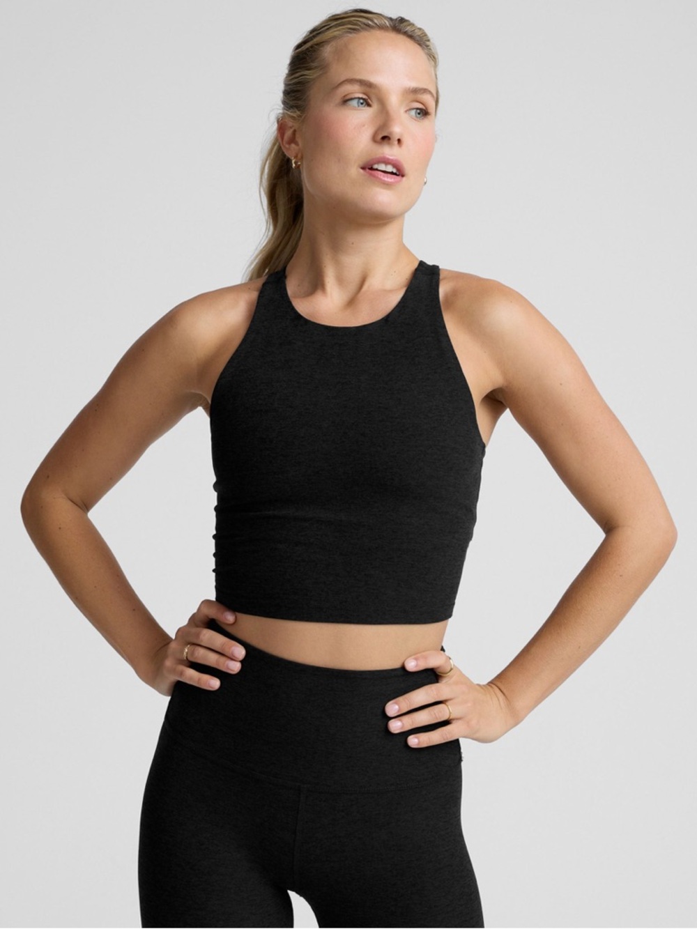 🌱Beyond Yoga On The Up Cropped Tank